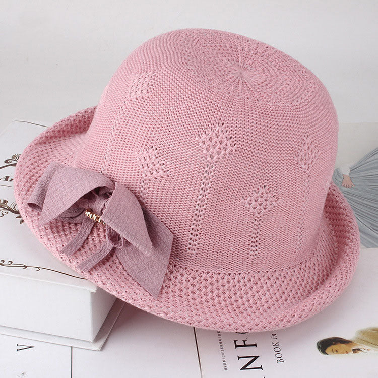 Blumen gestrickte Damen Sonnenhüte