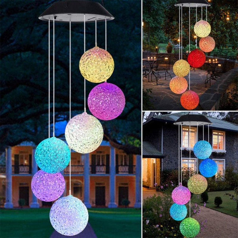 Lantern String Solar Night Colorful Color-changing Star Lantern