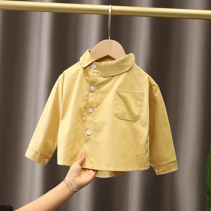 Pure Cotton Thin Children'S Spring And Autumn Children'S t Shirt