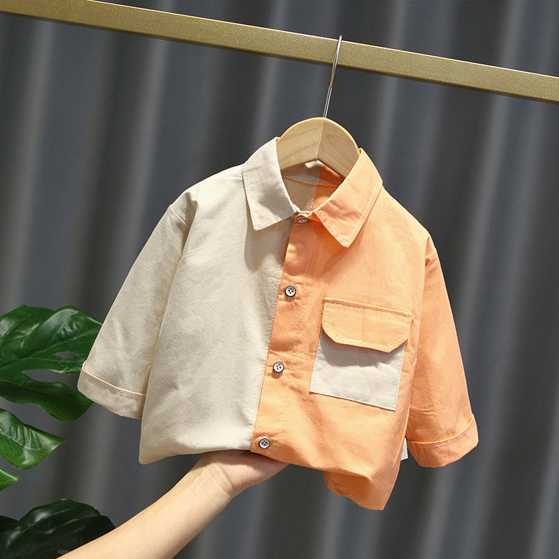 Pure Cotton Thin Children'S Spring And Autumn Children'S t Shirt