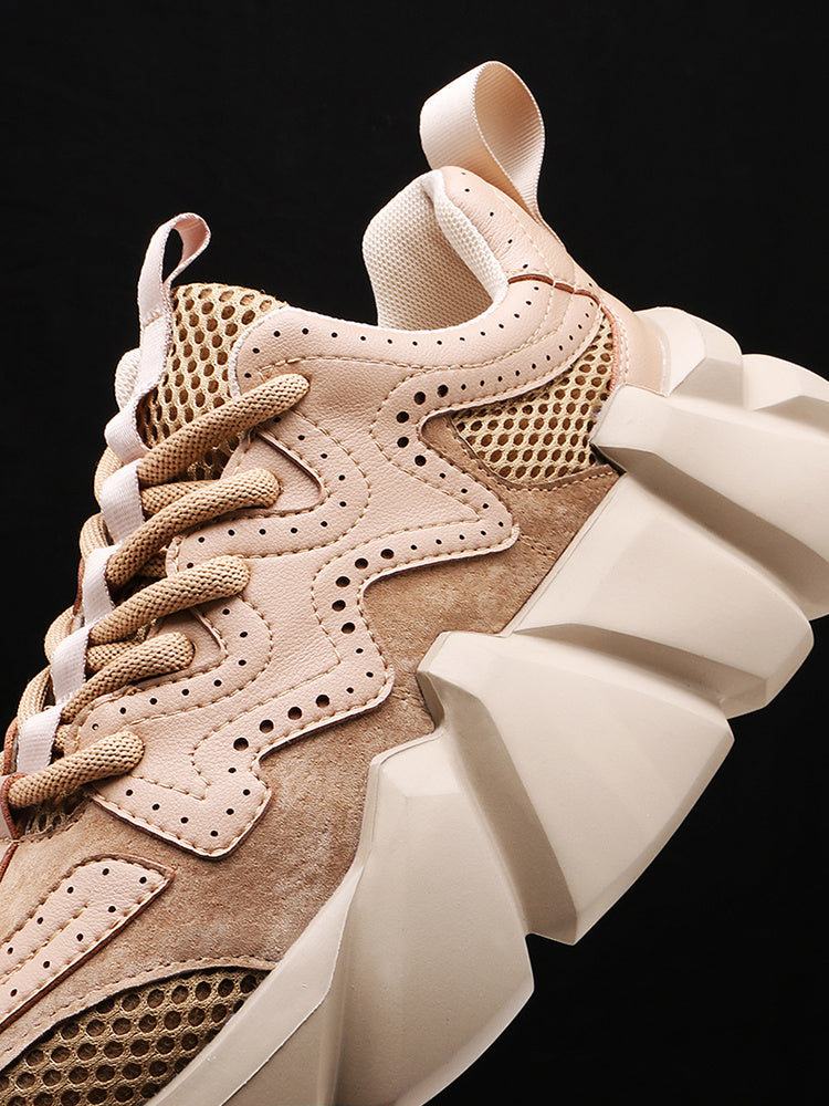 Daddy All-match Trifle Thick-soled Sports Shoes