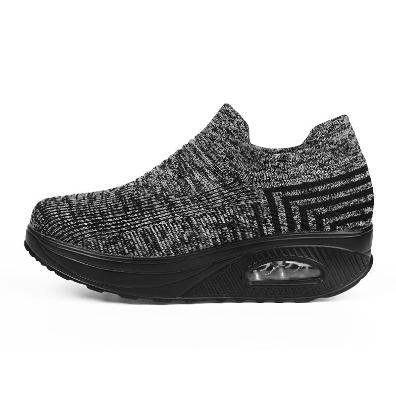 Slip-on Lazy Flying Woven Shaking Women Shoes