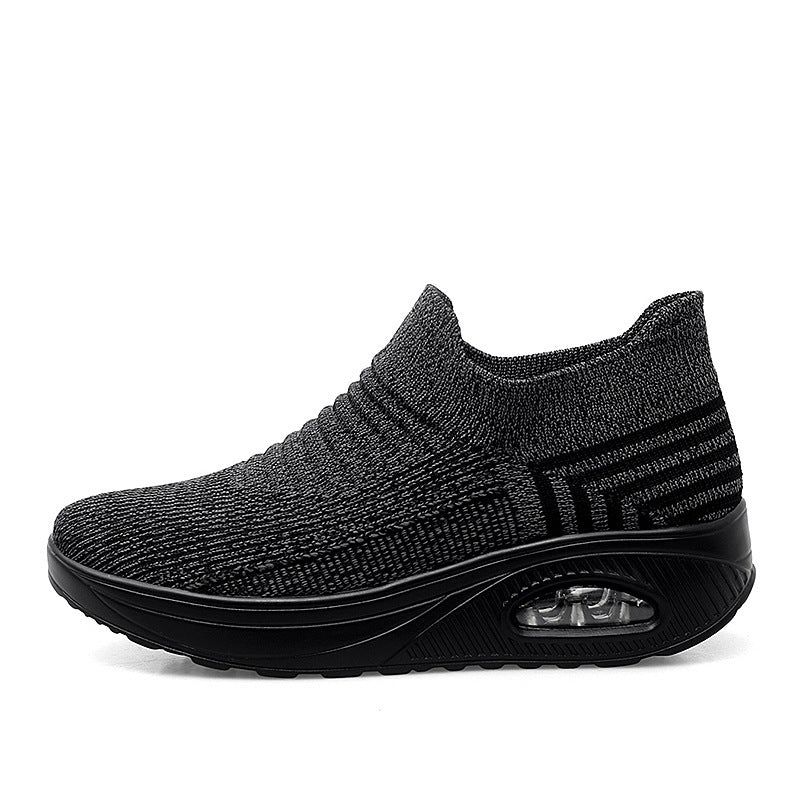 Slip-on Lazy Flying Woven Shaking Women Shoes