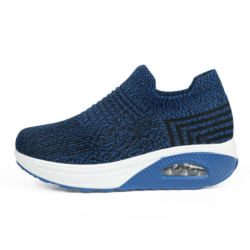 Slip-on Lazy Flying Woven Shaking Women Shoes