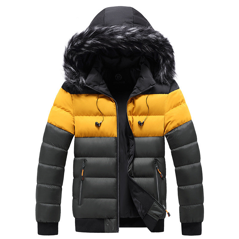 Men Splicing down jackets