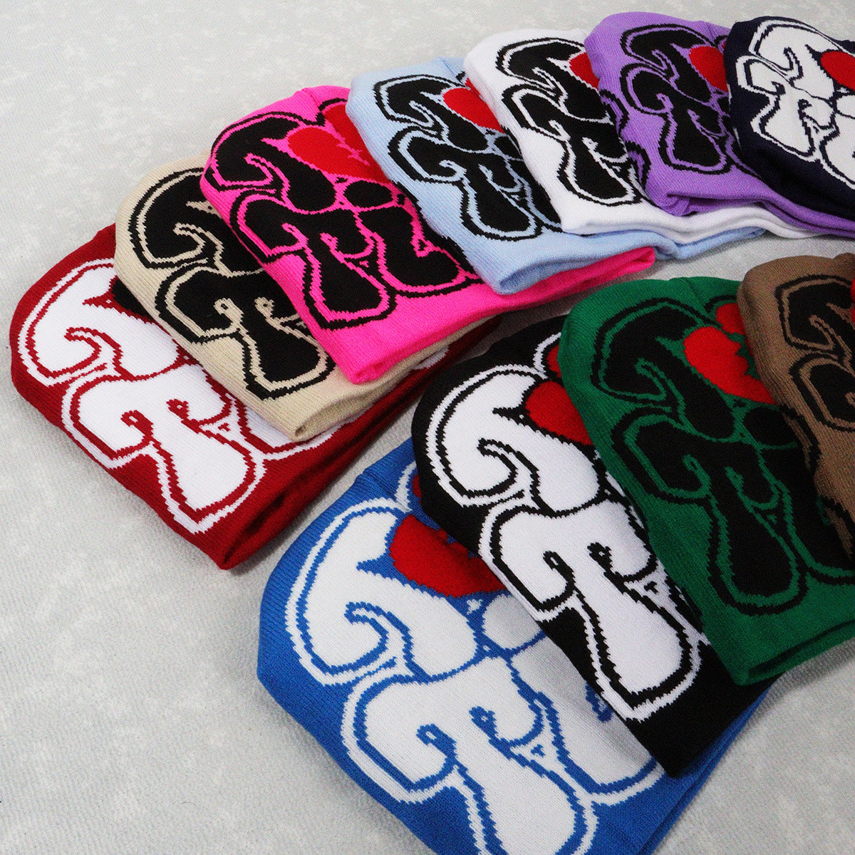 Trendy Unique Print Beanie Hats