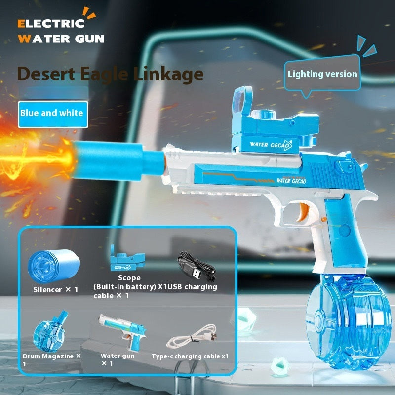 Fire Rat Elektrische Wasserpistole Cool Light Vollautomatische Wassersprühpistole