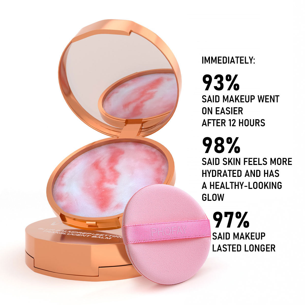 PHOFAY Waterproof Oil Control Setting Cream