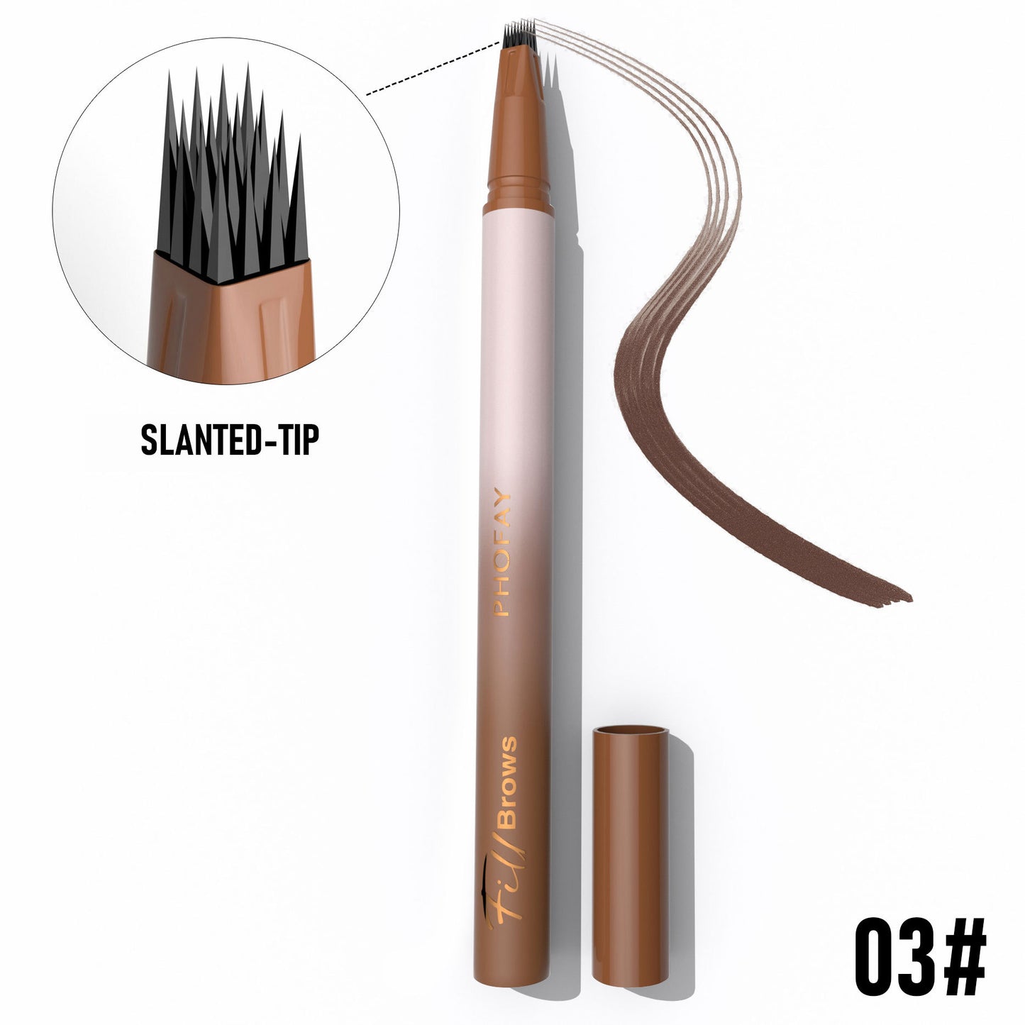 PHOFAY WATERPROOF WILD EYEBROW PENCIL