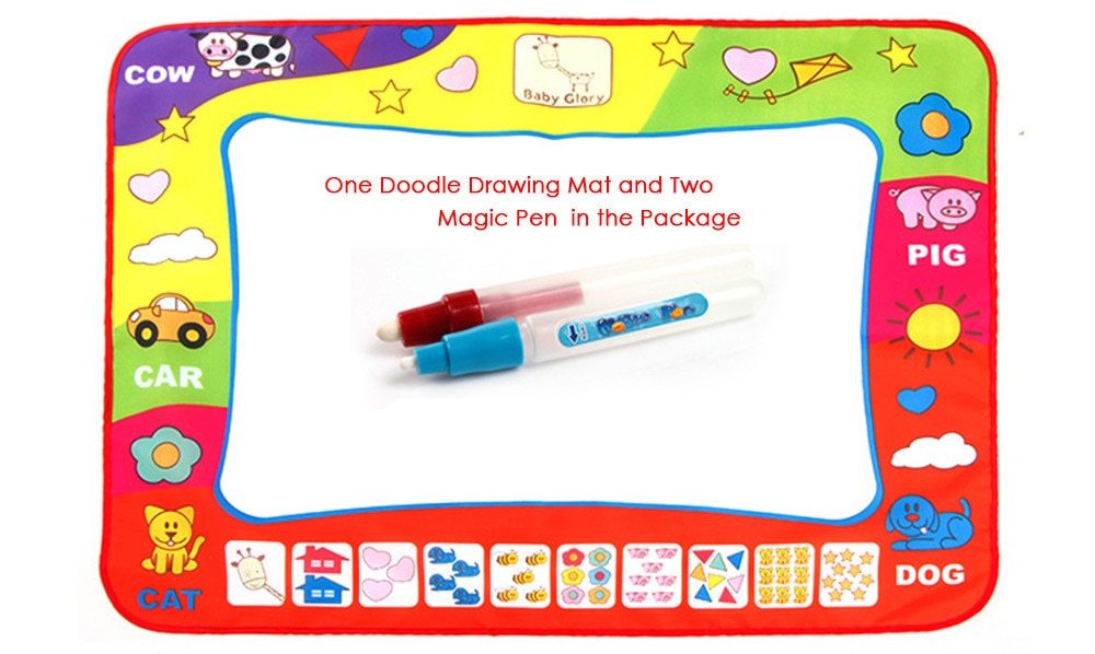 Kids Add Water with Magic Pen Doodle Painting Picture Water Drawing Play Mat