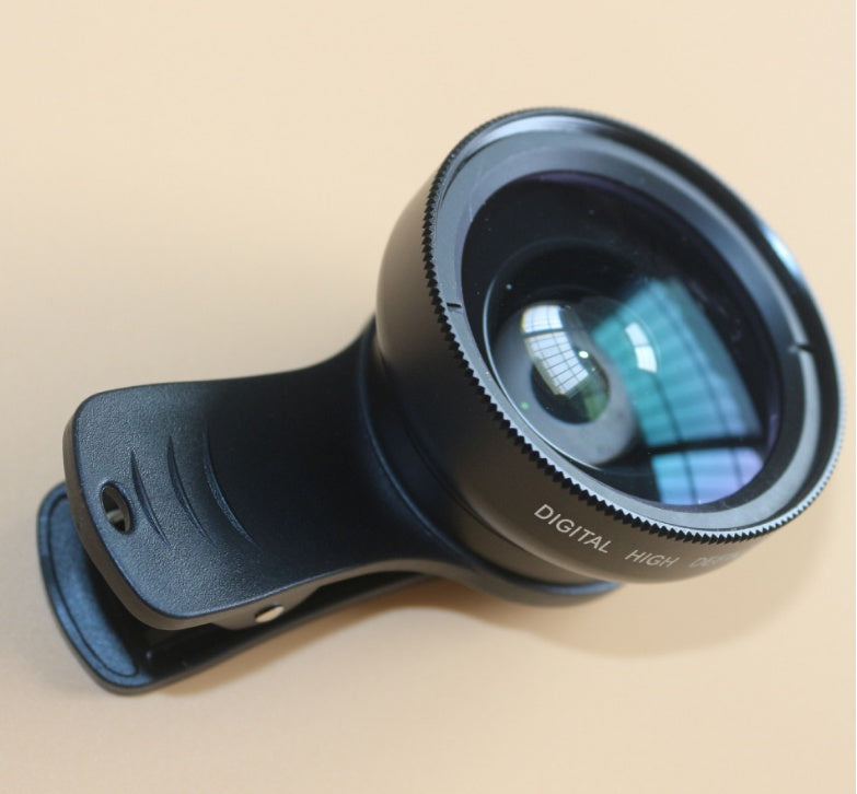 Phone Lens kit 0.45x Super Wide Angle & 12.5x Super Macro Lens HD