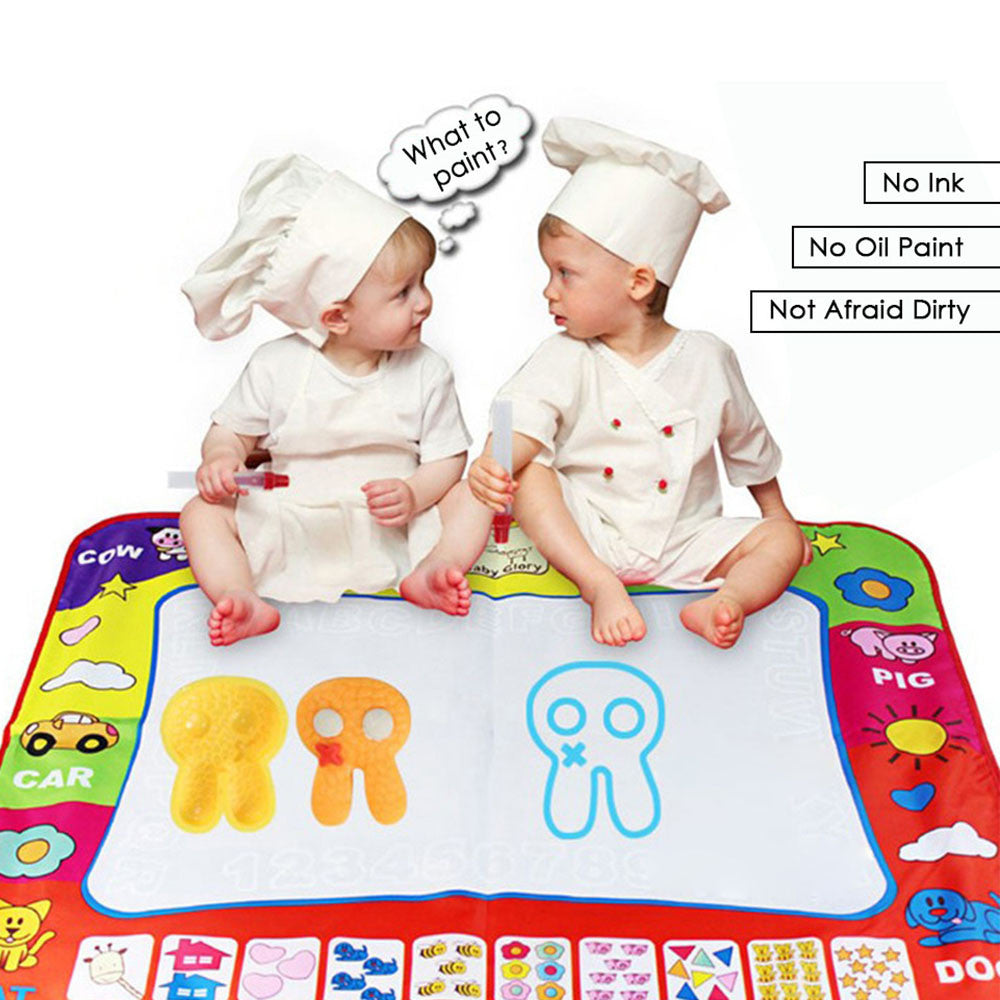 Kids Add Water with Magic Pen Doodle Painting Picture Water Drawing Play Mat