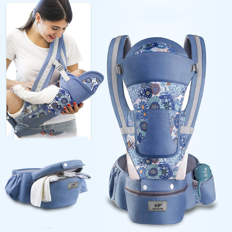 Infant Baby Hipseat Carrier 3 In 1 Front Facing Ergonomic Kangaroo Baby Wrap Sling