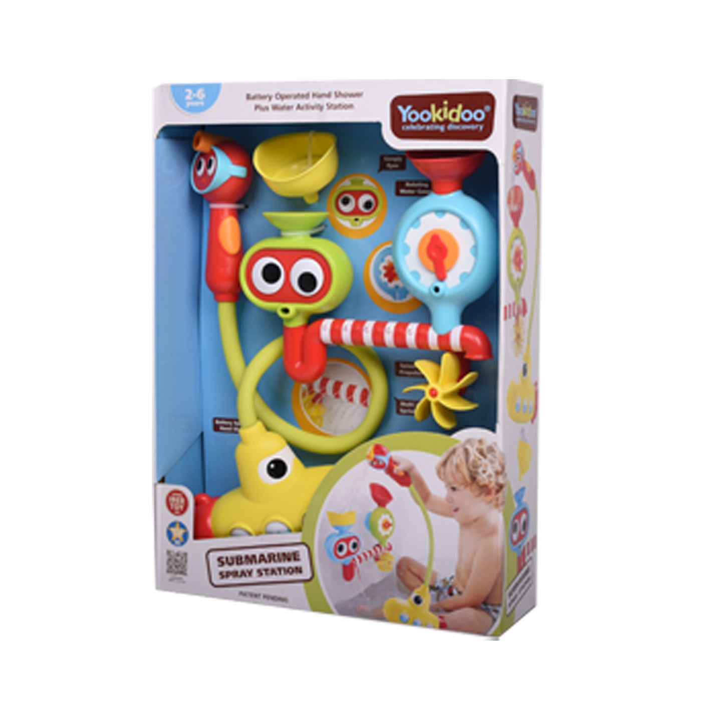 Yookidoo shower submarine