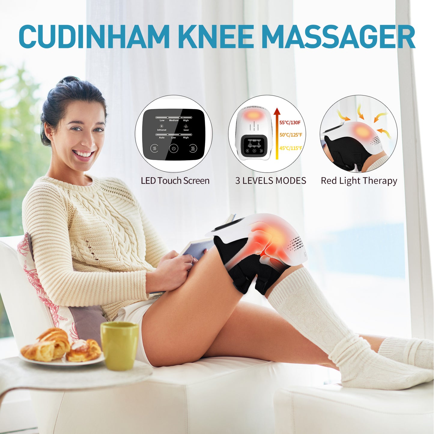 Intelligent Knee Massager Electric Knee Physiotherapy
