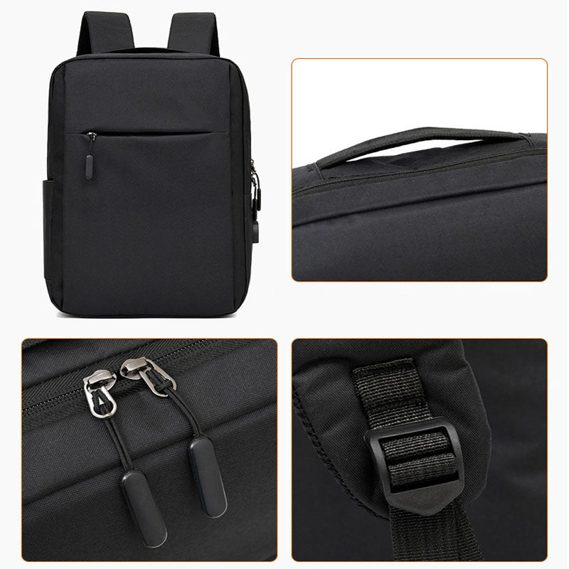 Simple Backpack With USB Charging Option