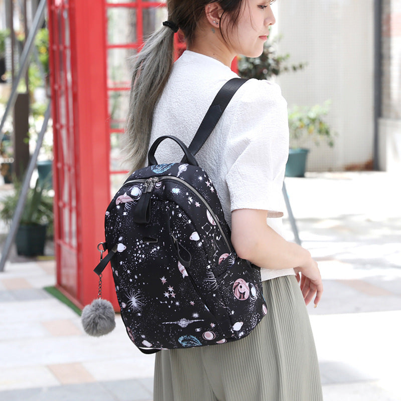 Ins Fashion Backpack Women Outdoors Travel Bag