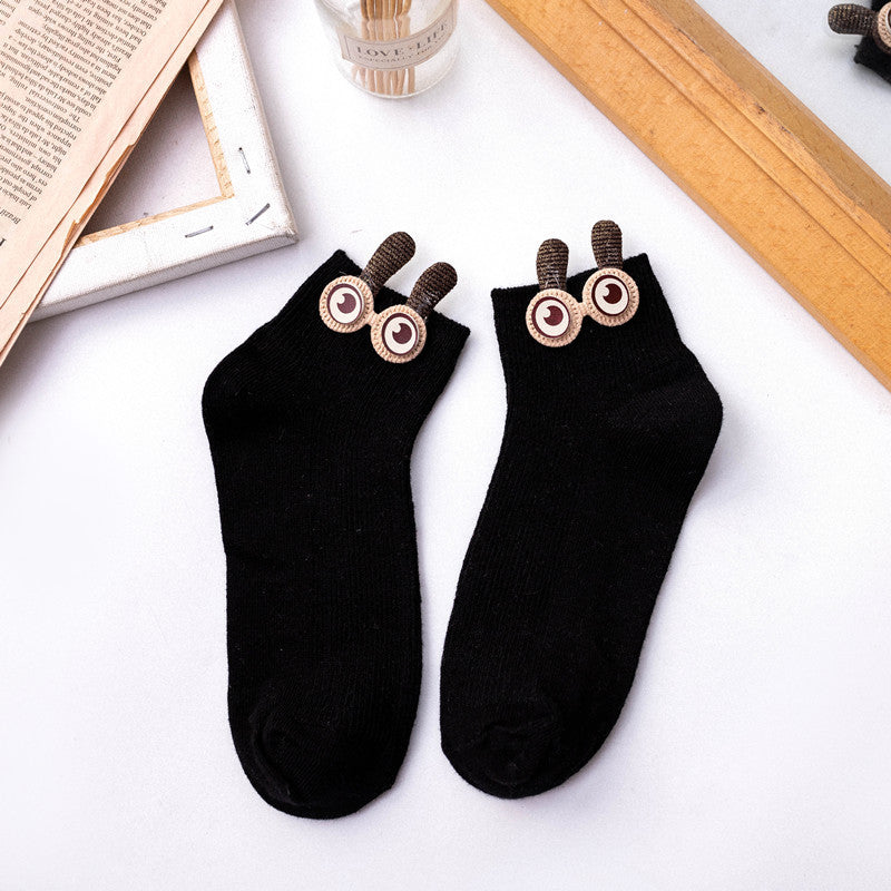Ladies Fashion Personality New Cartoon Socks