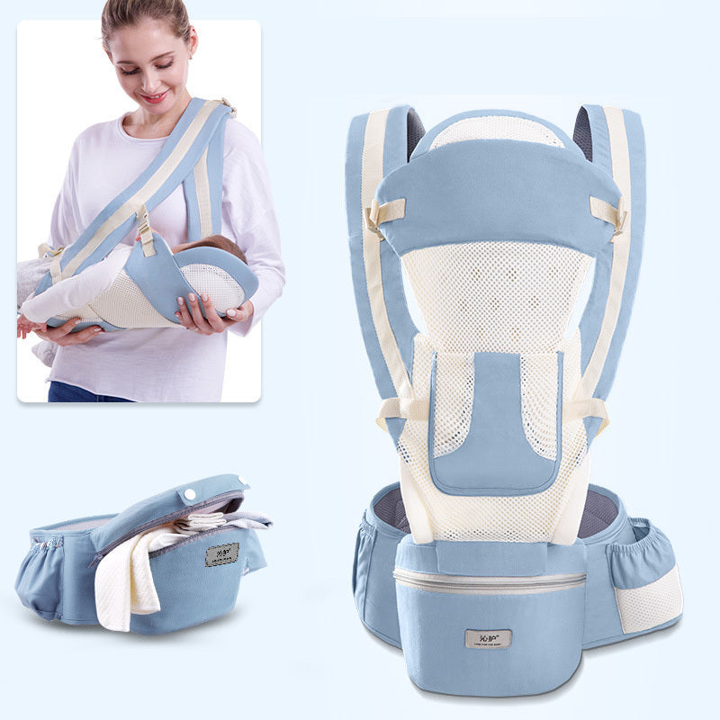 Infant Baby Hipseat Carrier 3 In 1 Front Facing Ergonomic Kangaroo Baby Wrap Sling
