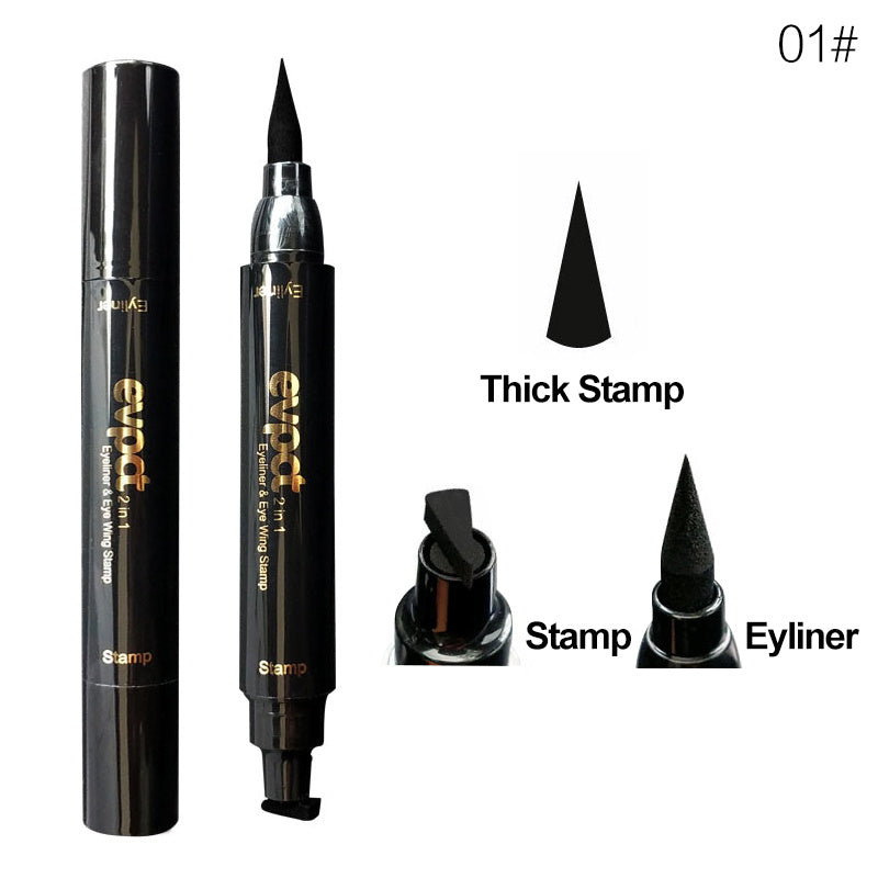 Doppelköpfiger Wing Seal Eyeliner