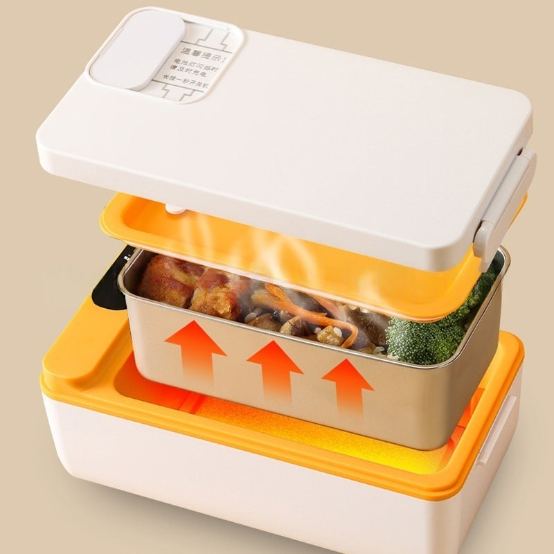 Self Heating Large Capacity Electric Heat Insulation Lunch Box