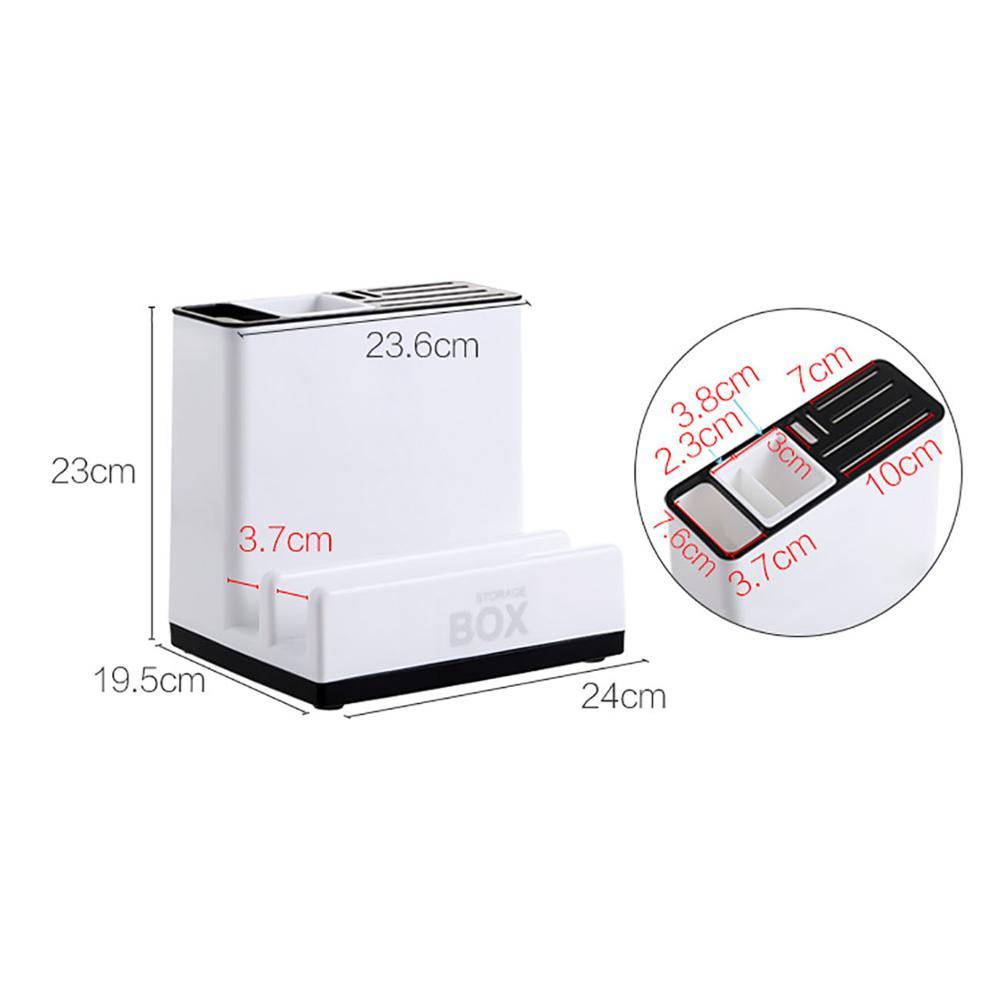 Tableware Storage Holders Kitchen Knife Plastic Storage Rack