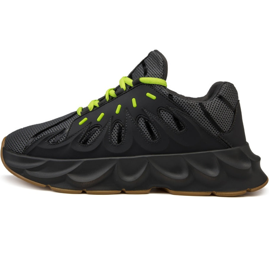 Increased breathable men's shoes
