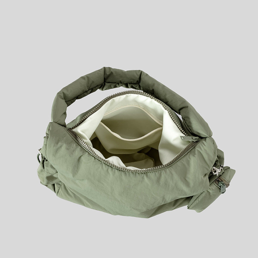 Quilted Commuter Hand-carrying Bag Large Capacity