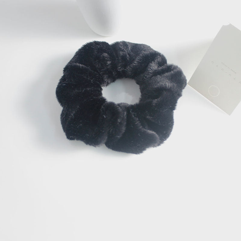 Girly cute plush Hair Scrunchie