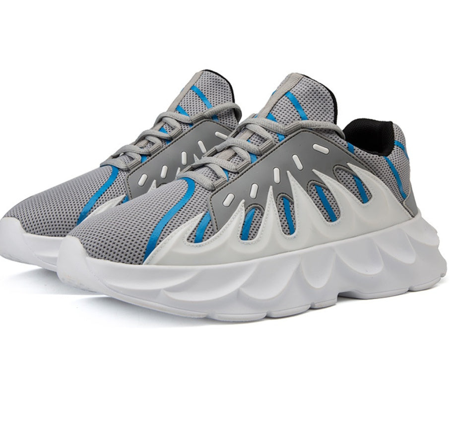 Increased breathable men's shoes