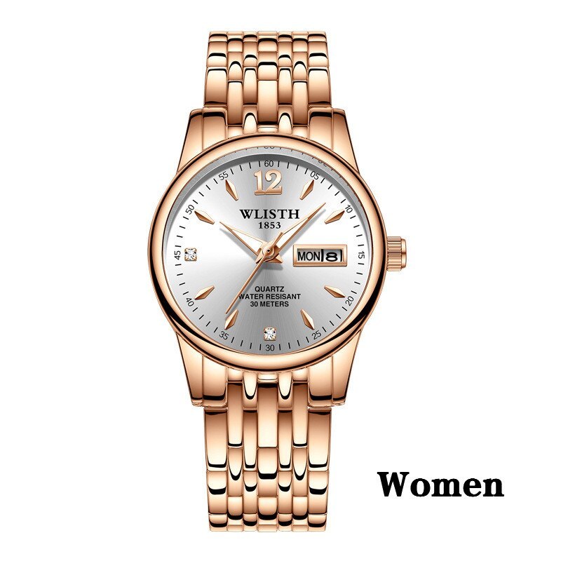 Women Dress Watch Rose