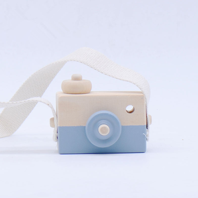 かわいい木製の赤ちゃん用おもちゃカメラ