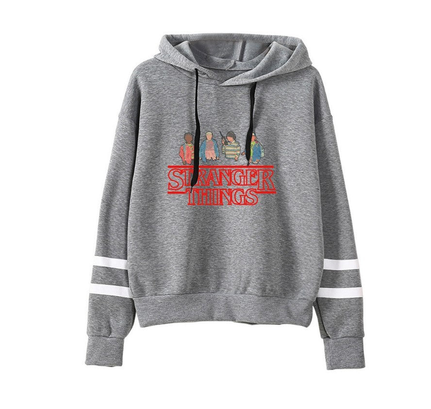 Stranger Things Striped Hoodie