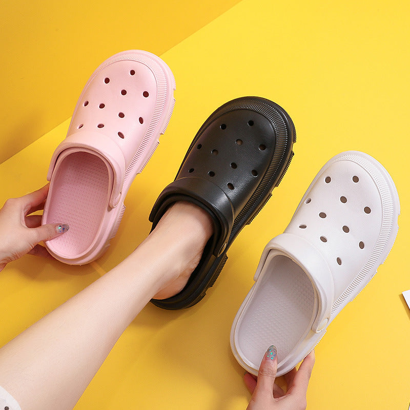 EVA Poop Hole Damen Sandalen Sommer Indoor Home Badezimmer Hausschuhe