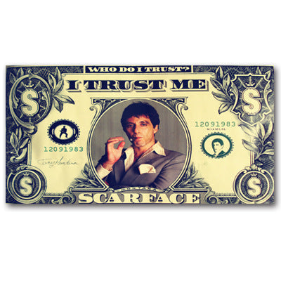 100 dollar poster