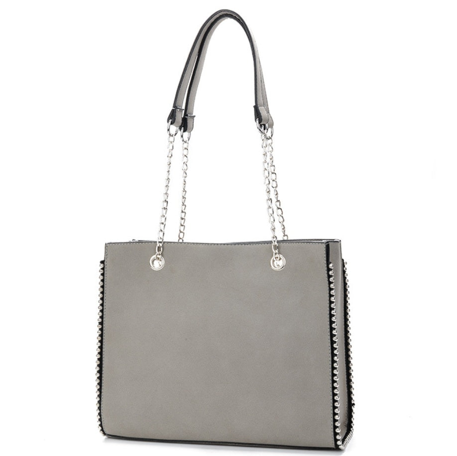 Luxury Chain rivet shoulder bag