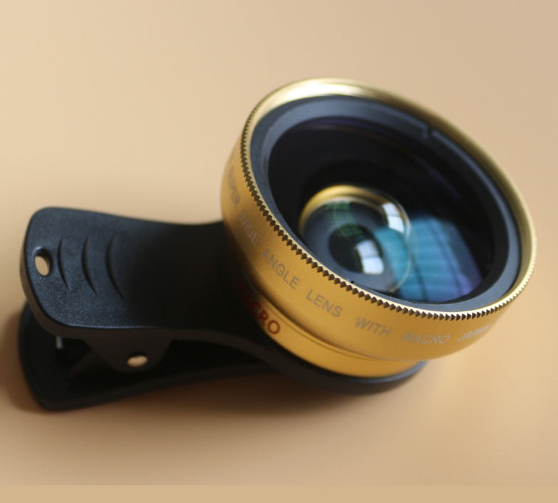 Phone Lens kit 0.45x Super Wide Angle & 12.5x Super Macro Lens HD