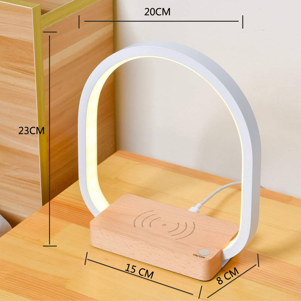 Multifunctional table lamp with Wireless Charger