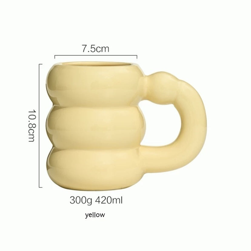 Creative High Sense Couple Ceramic Mug