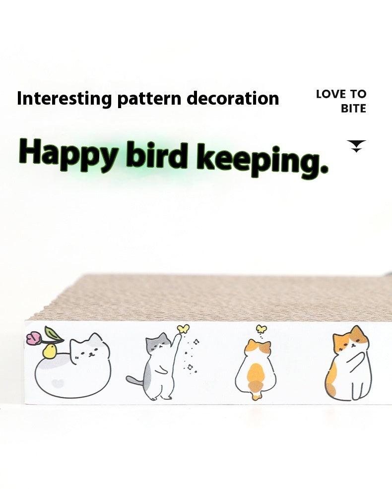 Layer Pie Haustierbettmaterial für Vogelhaustiere