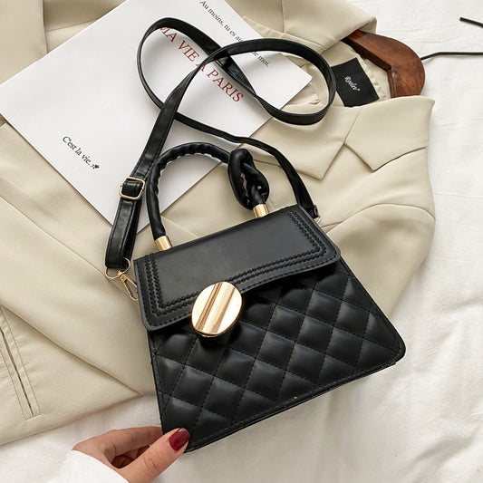 Special-interest Design Handbag Texture Crossbody Bag