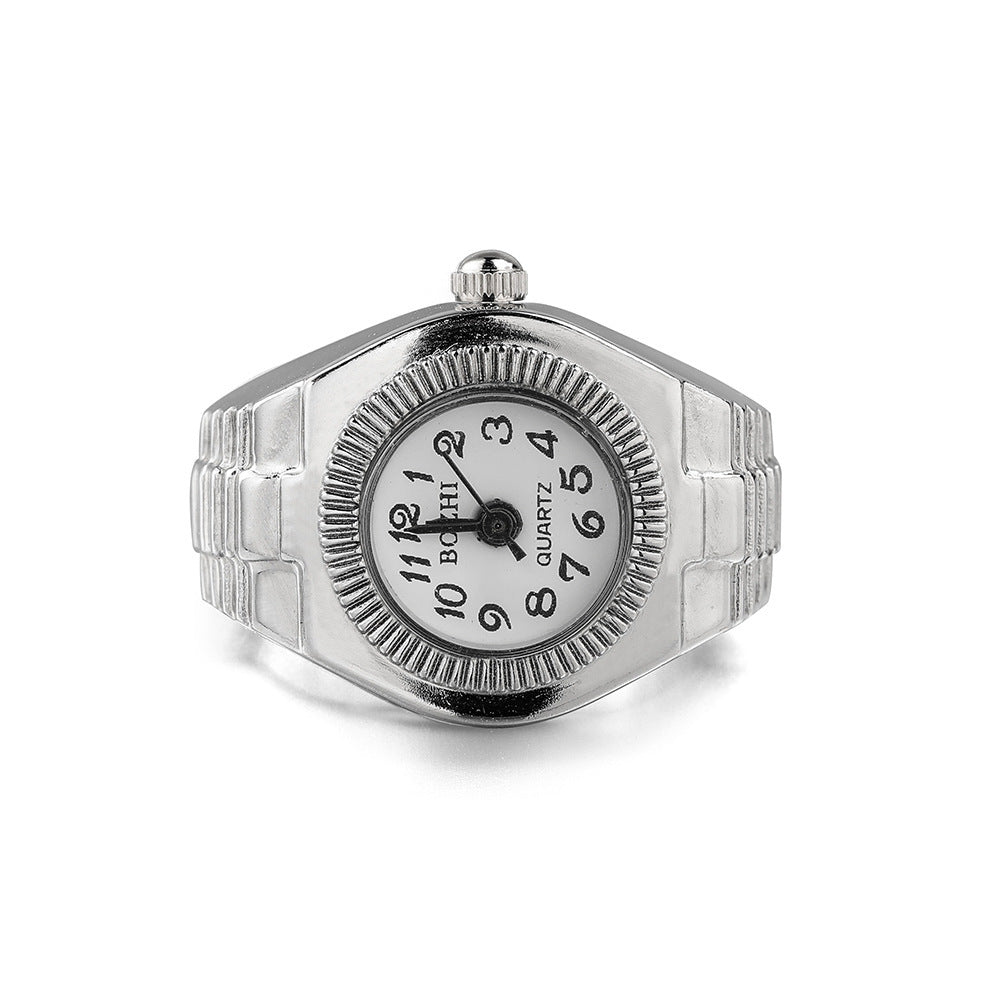 Time Ring Watch New Korean Style Alloy Creative