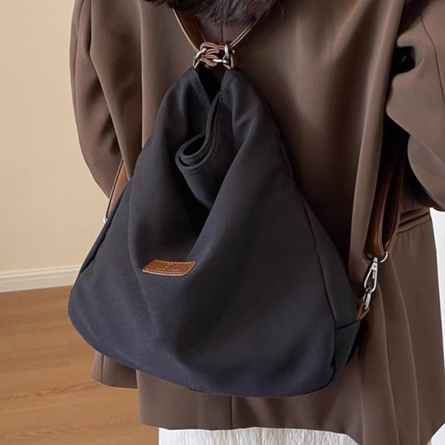 New Two in One Shoulder & Backpack Bag with Popular Texture