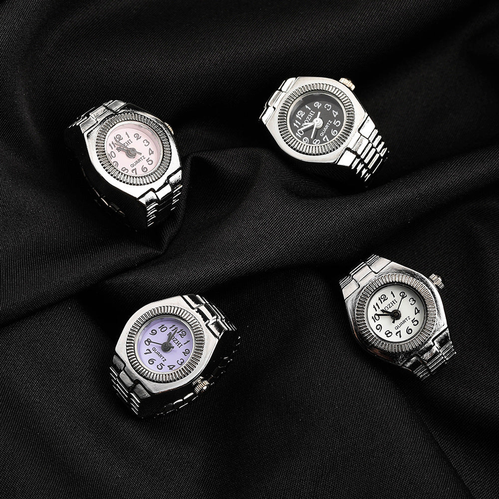 Time Ring Watch New Korean Style Alloy Creative