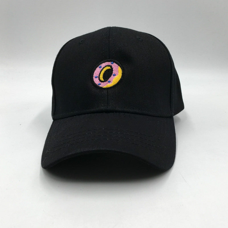 Baseballkappe mit Donut-Stickerei