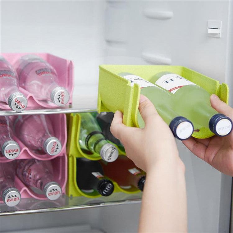 冷蔵庫の食品仕分け・仕上げラック