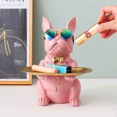 Creative Home Key Storage Hallway Shoe Cabinet Tray Light Decoration