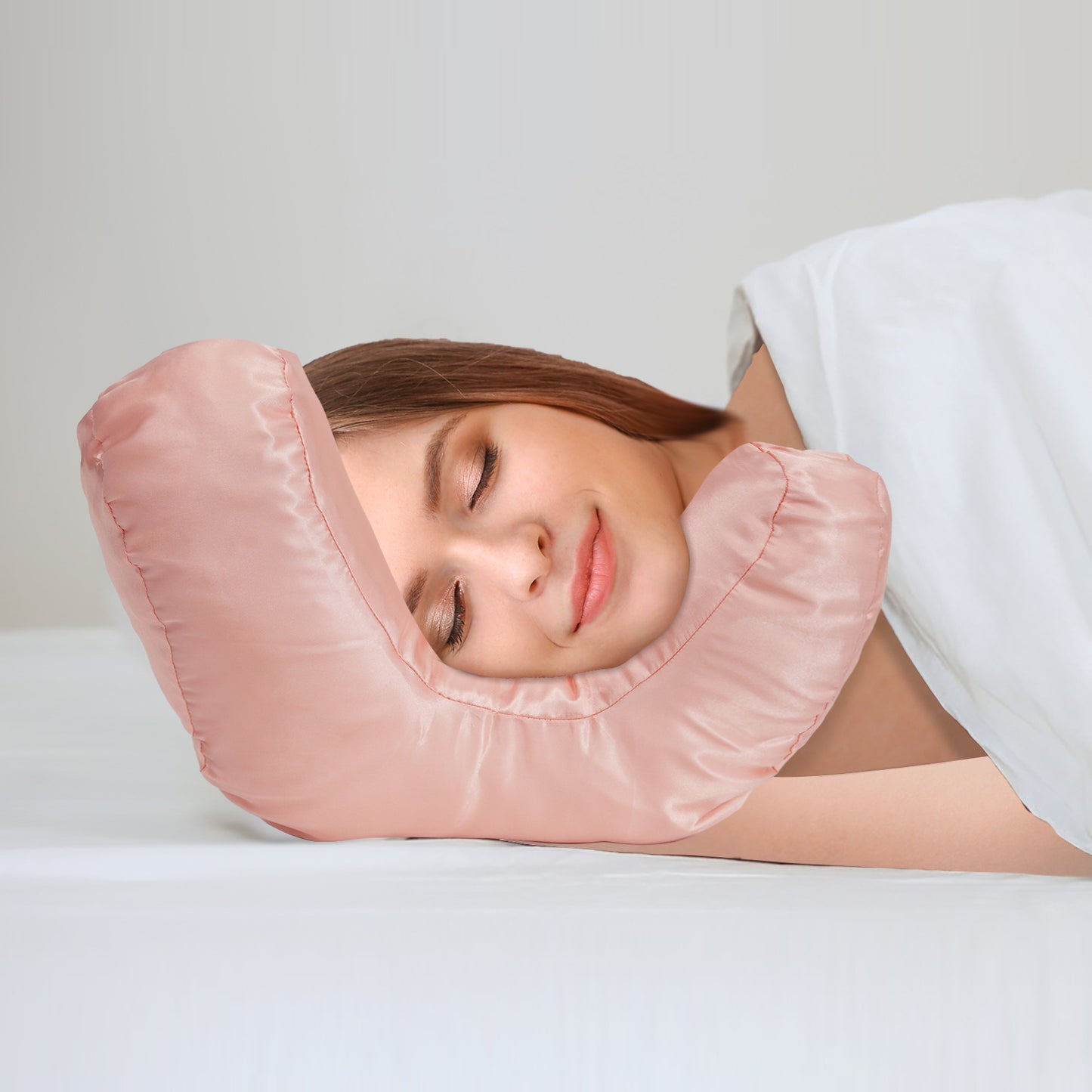 Makelloses Anti-Falten-Massagekissen zum Schlafen mit dem Gesicht nach unten