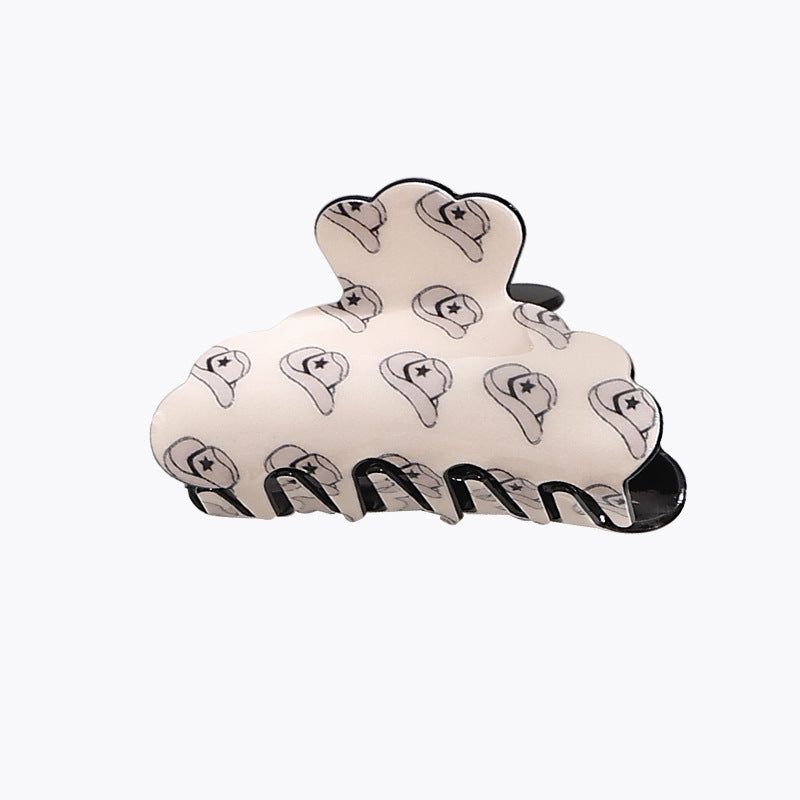 Women's Simple Vintage Acrylic Hair Clip