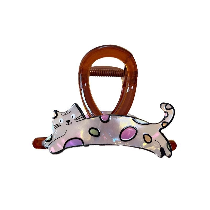 Cute Puppy Updo Hair Claw